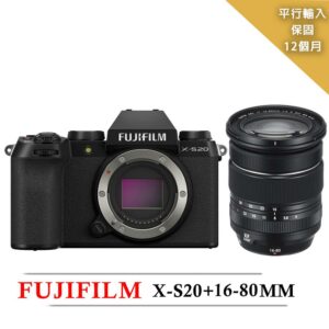 【FUJIFILM 富士】X-S20+16-80mm變焦鏡組(平行輸入)fujifilm收購